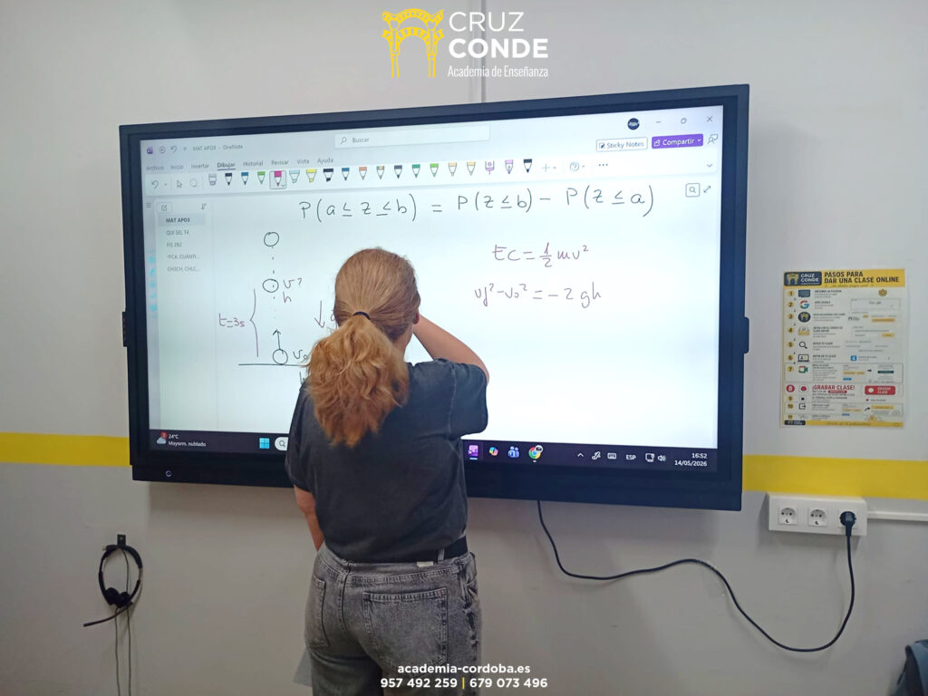 Instalaciones de Academia Cruz Conde en Córdoba